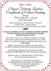 Free event for Prospective Parents